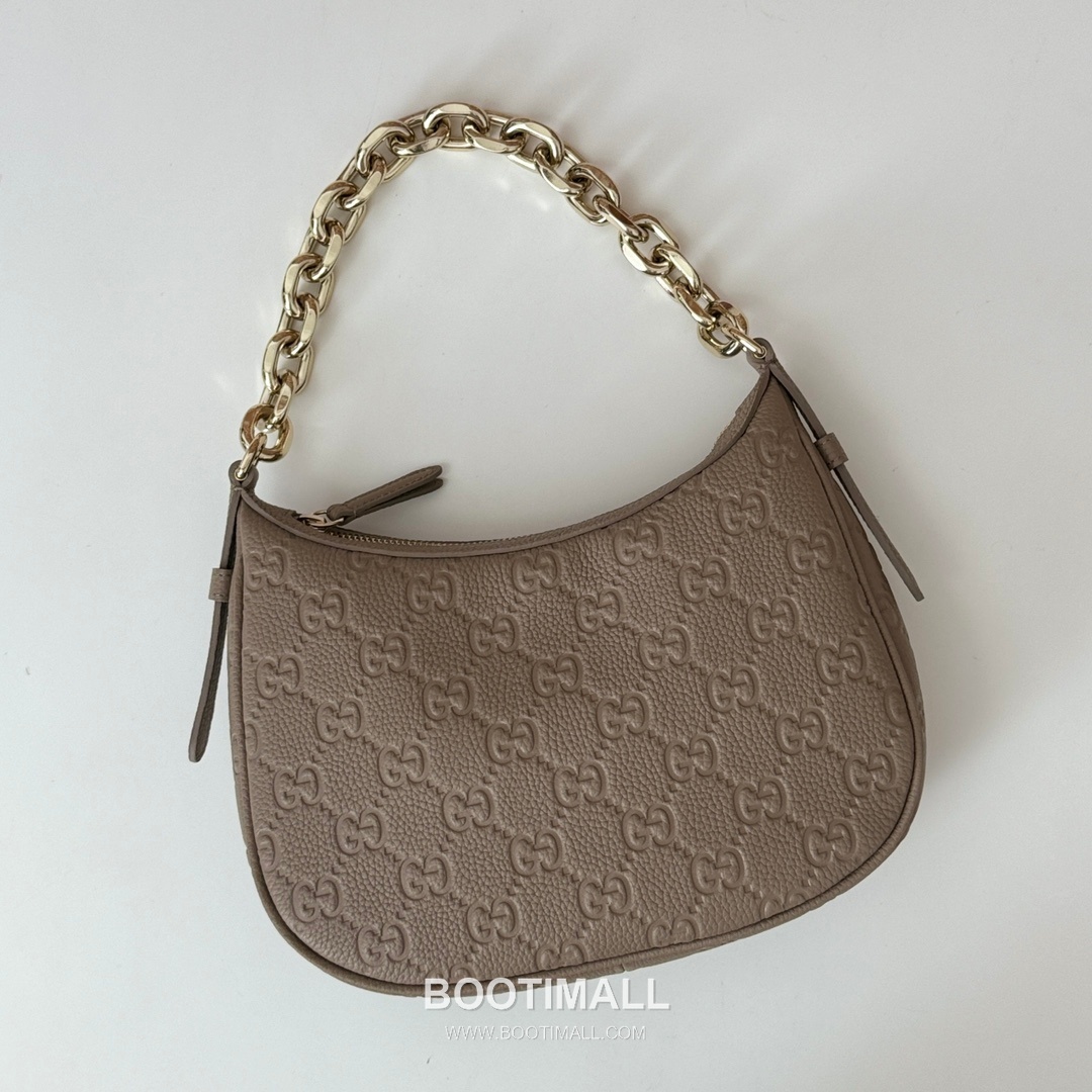 Gucci Pink Grain Leather Shoulder Bag 815409 구찌 핑크 그레인 레더 숄더백 25.5cm 5