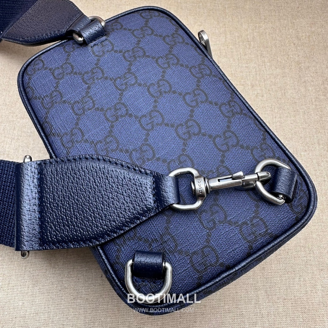 Gucci Navy PVC Mini Crossbody Bag 752565 구찌 네이비 PVC 미니 크로스백 18cm 4