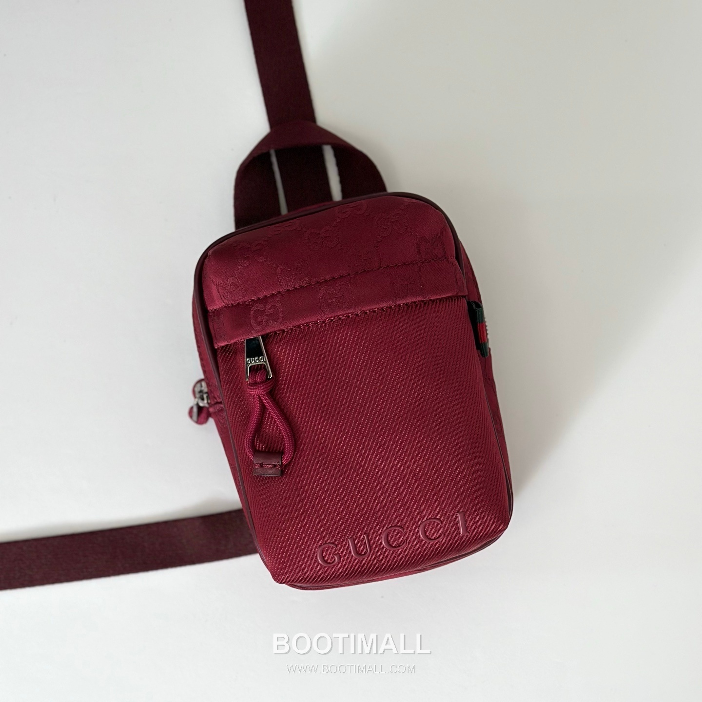 Gucci Red Canvas Mini Crossbody Bag 834274 구찌 레드 캔버스 미니 크로스백 17.5cm 5