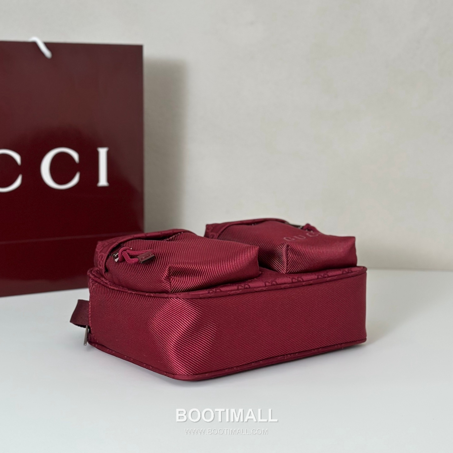 Gucci Red Canvas Shoulder Bag 834475 구찌 레드 캔버스 숄더백 24.5cm 4