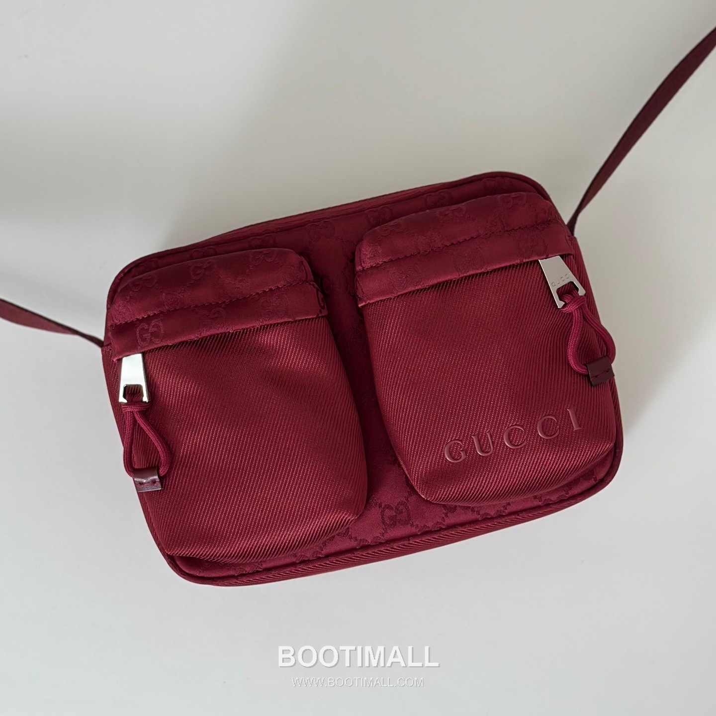 Gucci Red Canvas Shoulder Bag 834475 구찌 레드 캔버스 숄더백 24.5cm 5