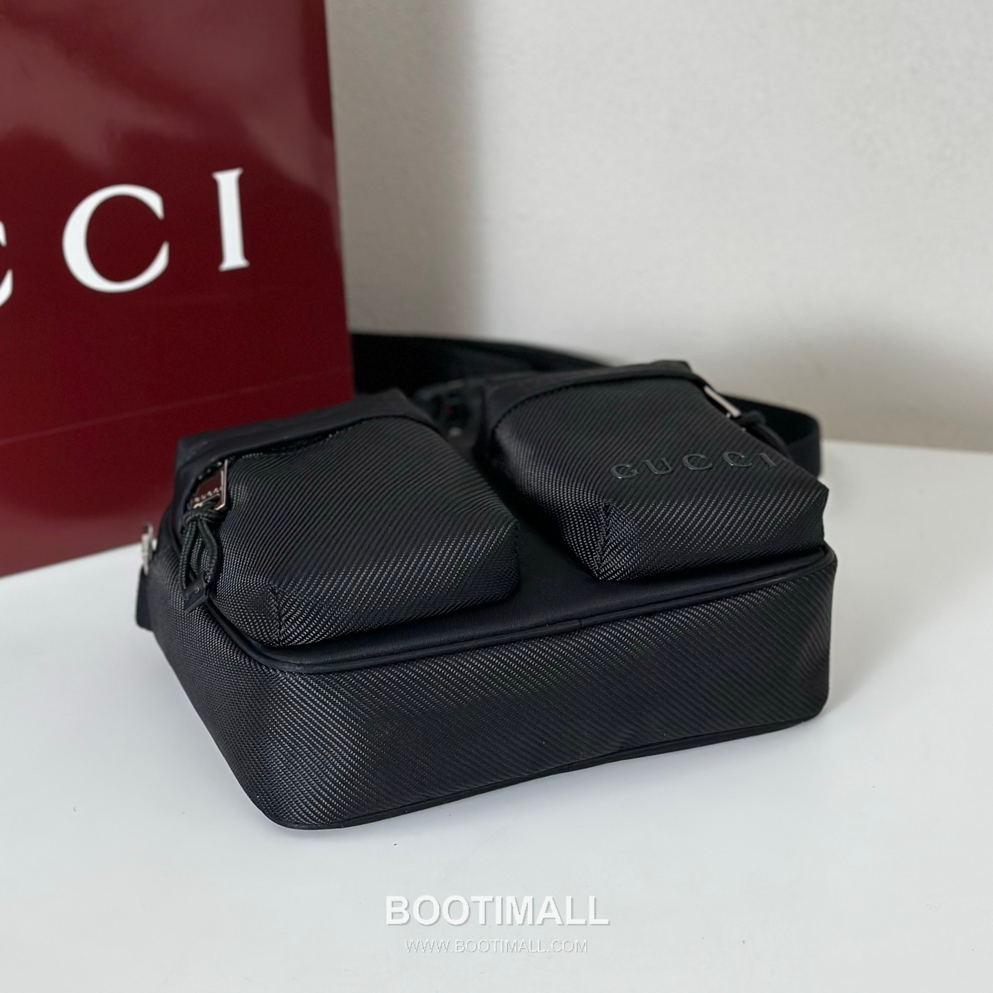 Gucci Red Canvas Shoulder Bag 834475 구찌 레드 캔버스 숄더백 24.5cm 4