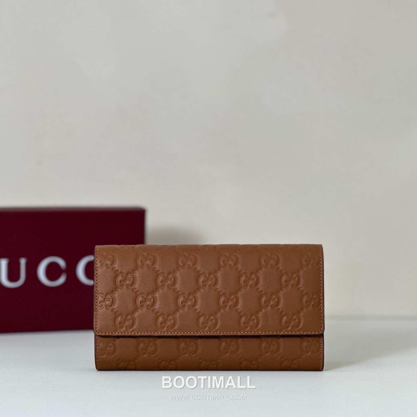 Gucci Burgundy Embossed Leather Clutch Bag 847210 구찌 버건디 엠보싱 레더 클러치백 19.1cm 1