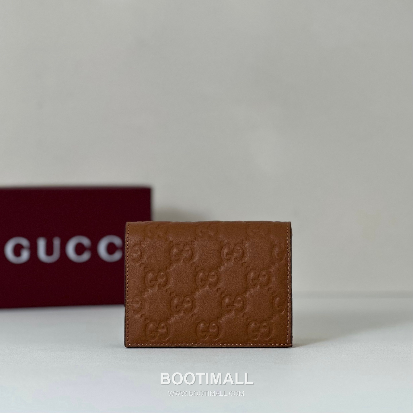 Gucci Burgundy Embossed Leather Mini Wallet 847207 구찌 버건디 엠보싱 레더 미니 지갑 11cm 1
