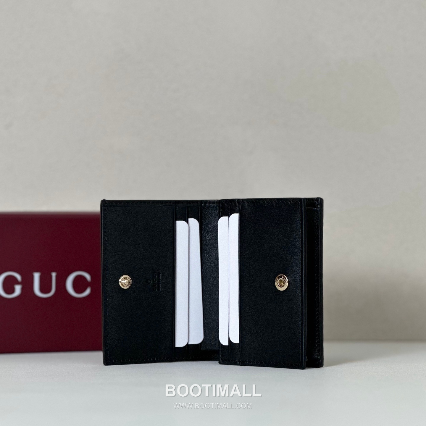 Gucci Burgundy Embossed Leather Mini Wallet 847207 구찌 버건디 엠보싱 레더 미니 지갑 11cm 4