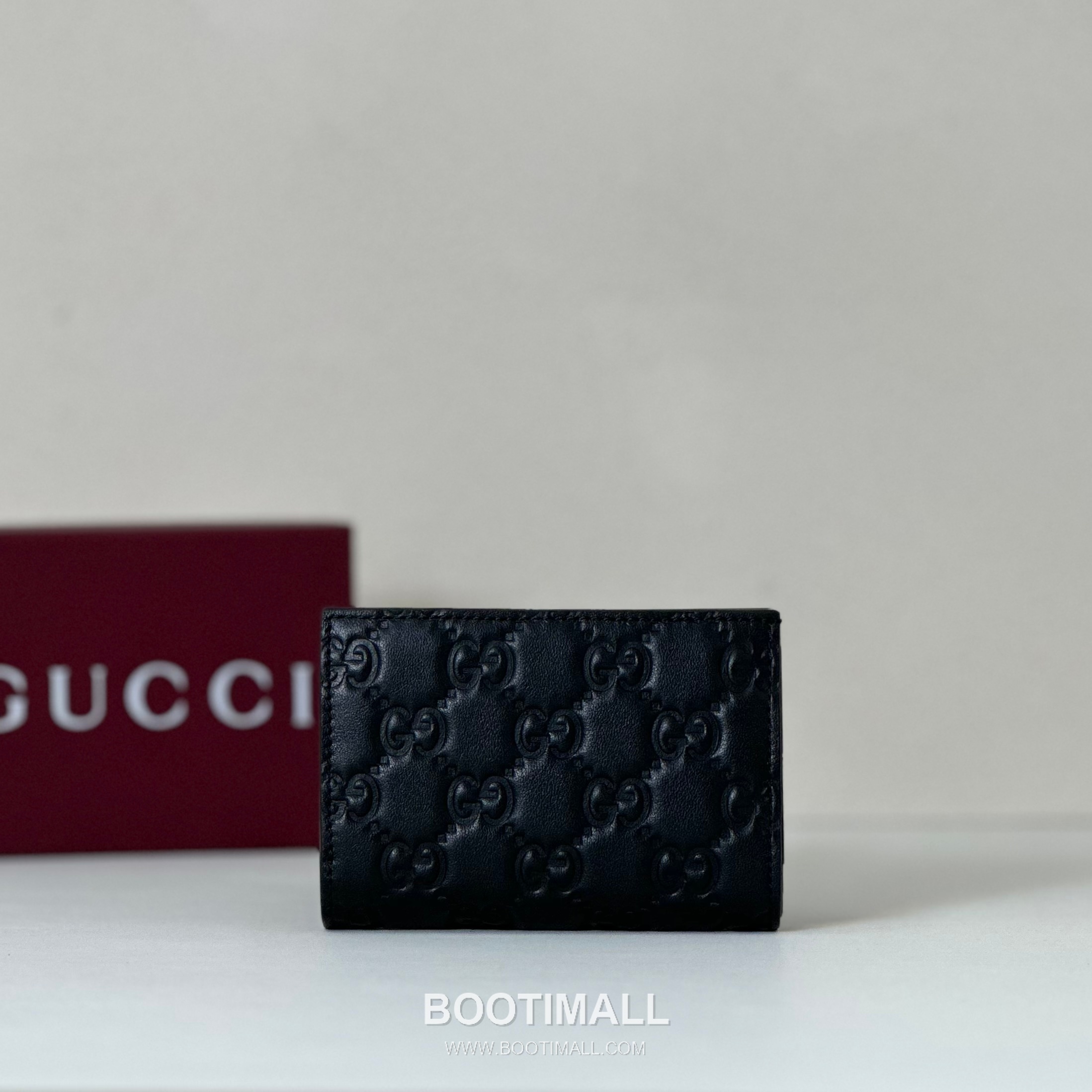 Gucci Black Embossed Leather Mini Wallet 847208 구찌 블랙 엠보싱 레더 미니 지갑 11cm 2