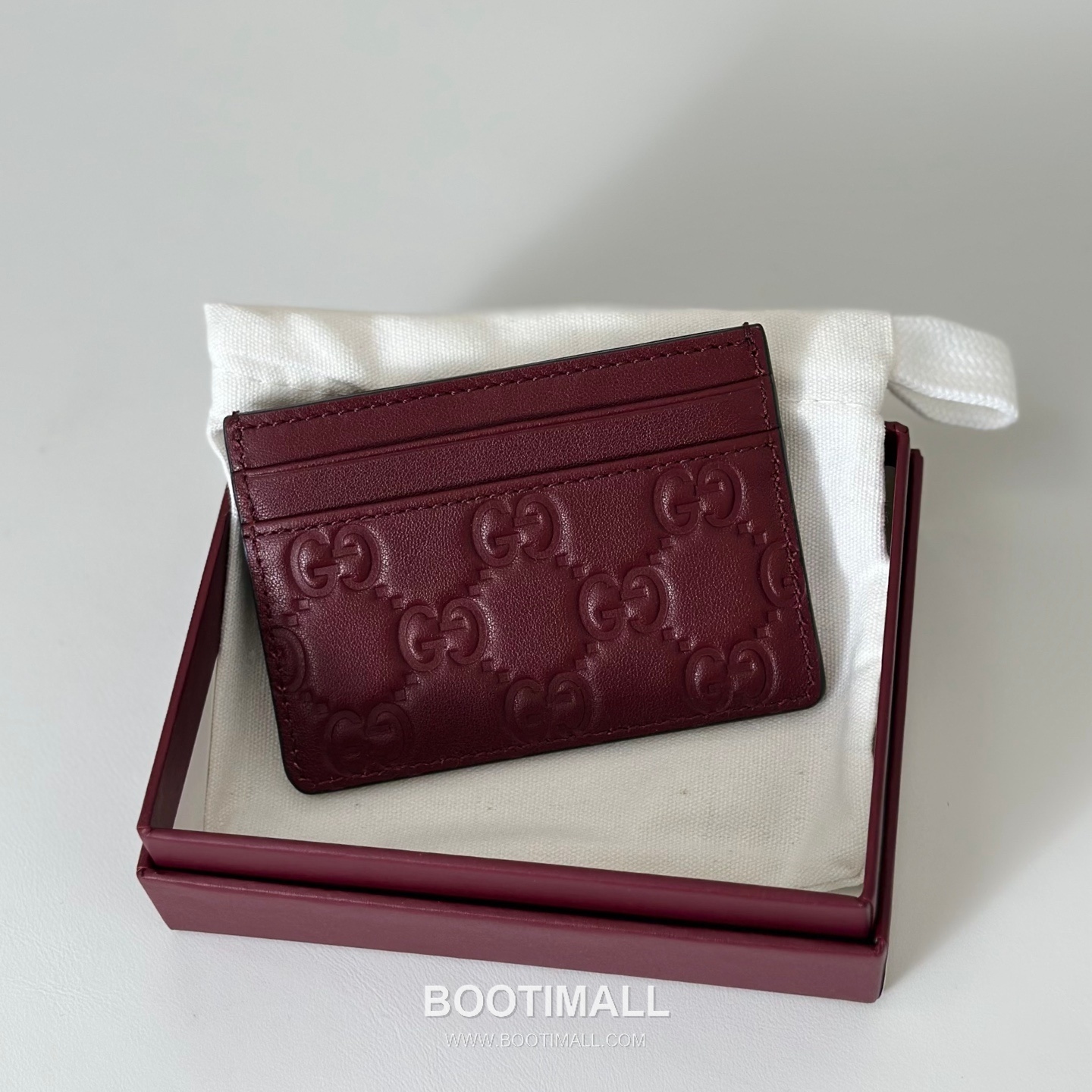 Gucci Black Embossed Leather Card Holder 847204 구찌 블랙 엠보싱 레더 카드지갑 10.2cm 3