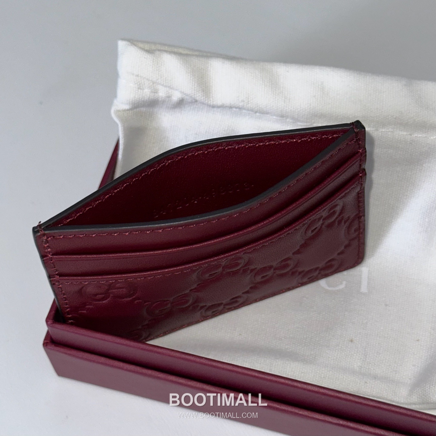 Gucci Black Embossed Leather Card Holder 847204 구찌 블랙 엠보싱 레더 카드지갑 10.2cm 4