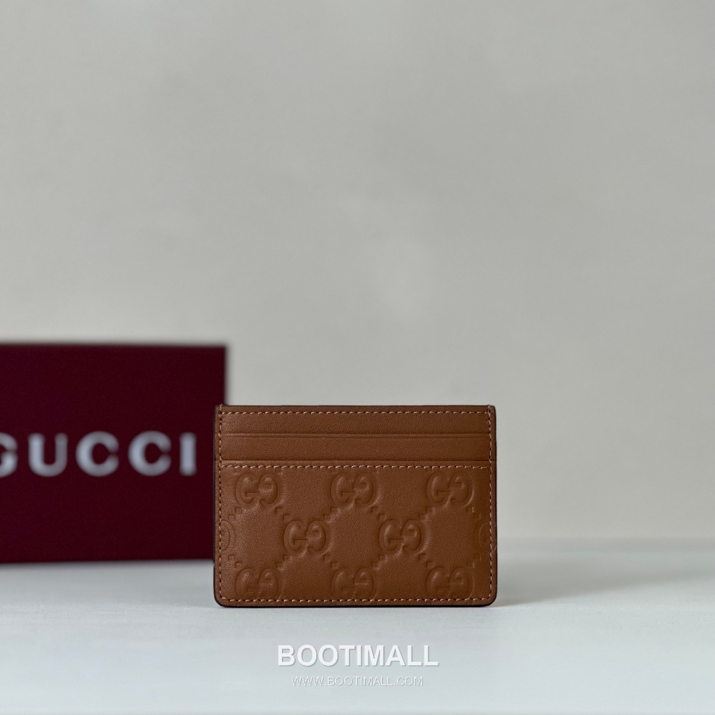 Gucci Black Embossed Leather Card Holder 847204 구찌 블랙 엠보싱 레더 카드지갑 10.2cm 2