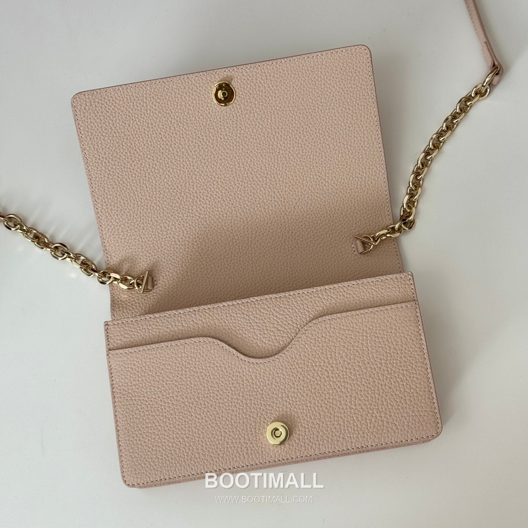 Gucci Pink Grain Leather Shoulder Bag 818705 구찌 핑크 그레인 레더 숄더백 20cm 5