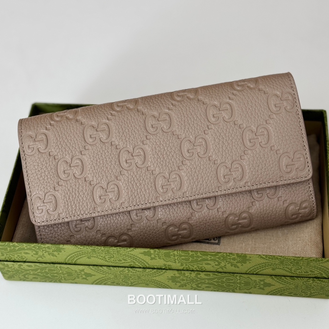 Gucci White Grain Leather Clutch Wallet 815922 구찌 화이트 그레인 레더 클러치 지갑 19cm 3