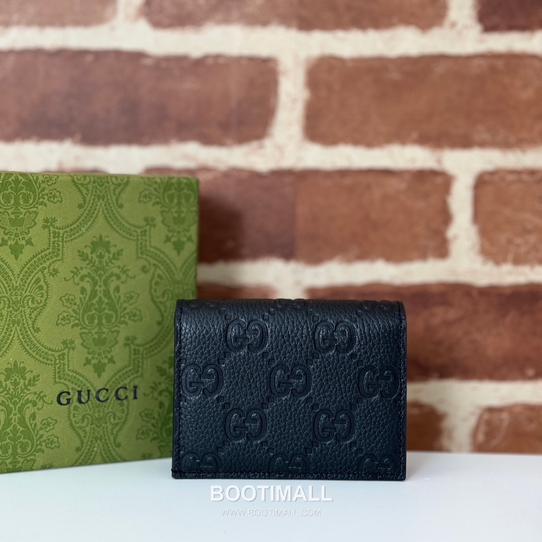 Gucci White Grain Leather Mini Wallet 815901 구찌 화이트 그레인 레더 미니 지갑 11cm 2