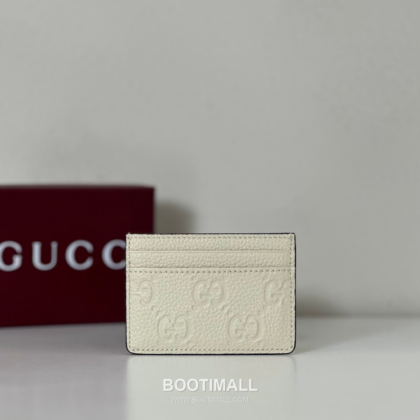 Gucci Pink Grain Leather Card Holder 815883 구찌 핑크 그레인 레더 카드지갑 10cm 2