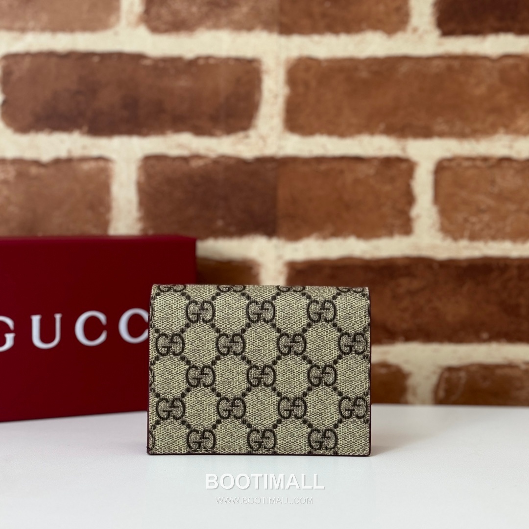 Gucci Owl Motif Leather Mini Wallet 818767 구찌 부엉이 모티프 레더 미니 지갑 11cm 2