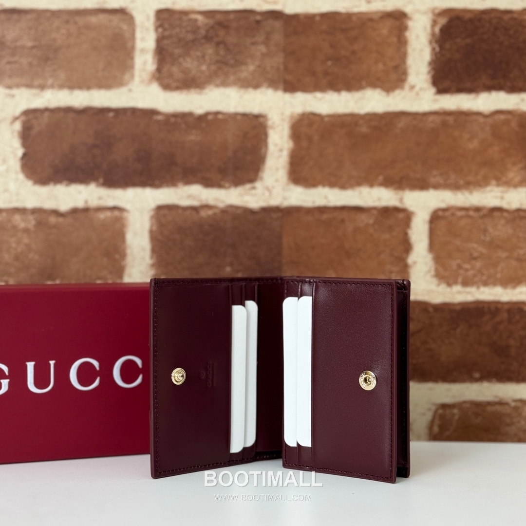 Gucci Owl Motif Leather Mini Wallet 818767 구찌 부엉이 모티프 레더 미니 지갑 11cm 4