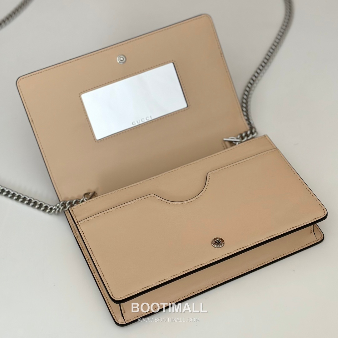 Gucci Brown PVC Light Beige Leather Clutch Wallet 790060 구찌 브라운 PVC 라이트 베이지 레더 클러치 지갑 20cm 5