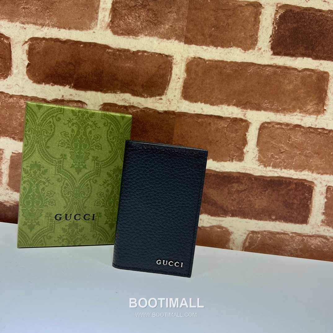 Gucci Black Grain Leather Mini Pouch 771159 구찌 블랙 그레인 레더 미니 파우치 12cm 1