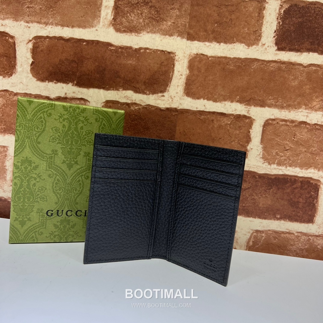 Gucci Black Grain Leather Mini Pouch 771159 구찌 블랙 그레인 레더 미니 파우치 12cm 4