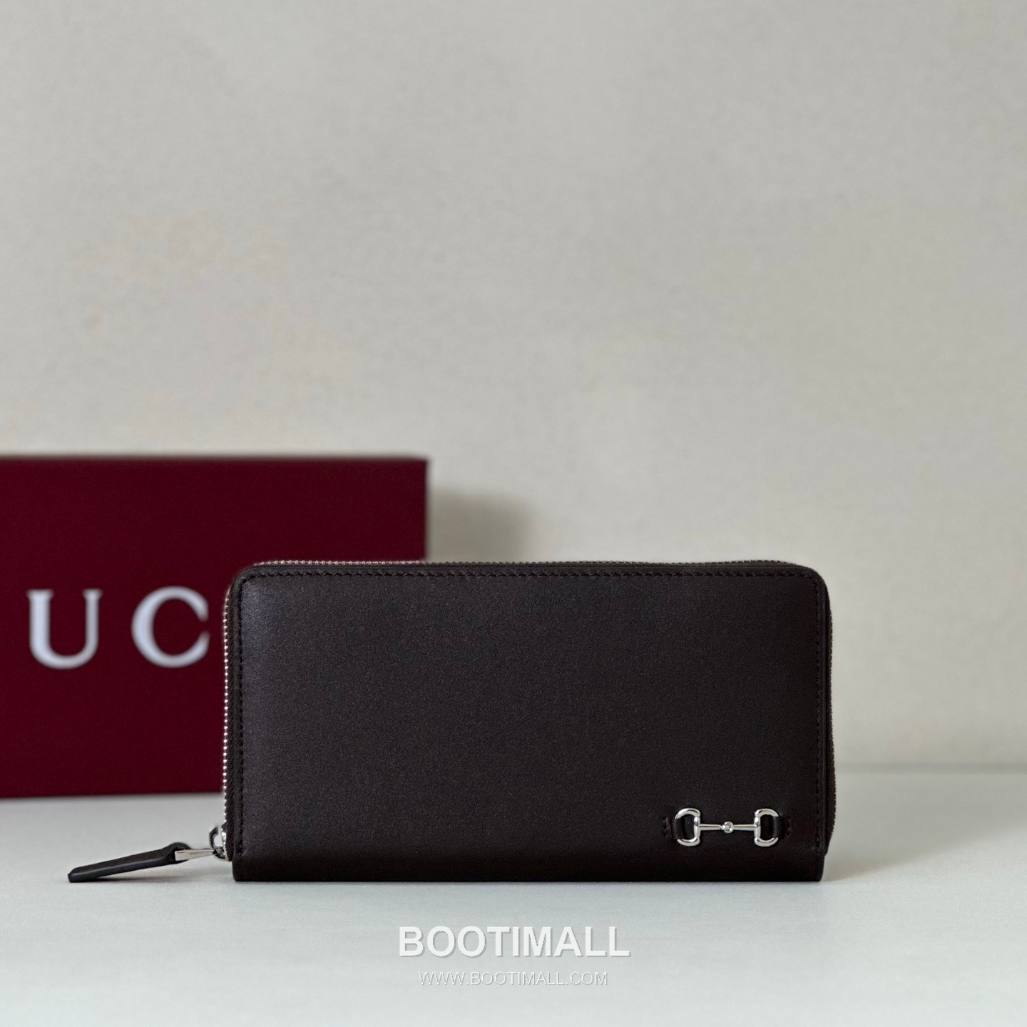 Gucci Brown Leather Long Wallet 846954 구찌 브라운 레더 장지갑 19cm 1