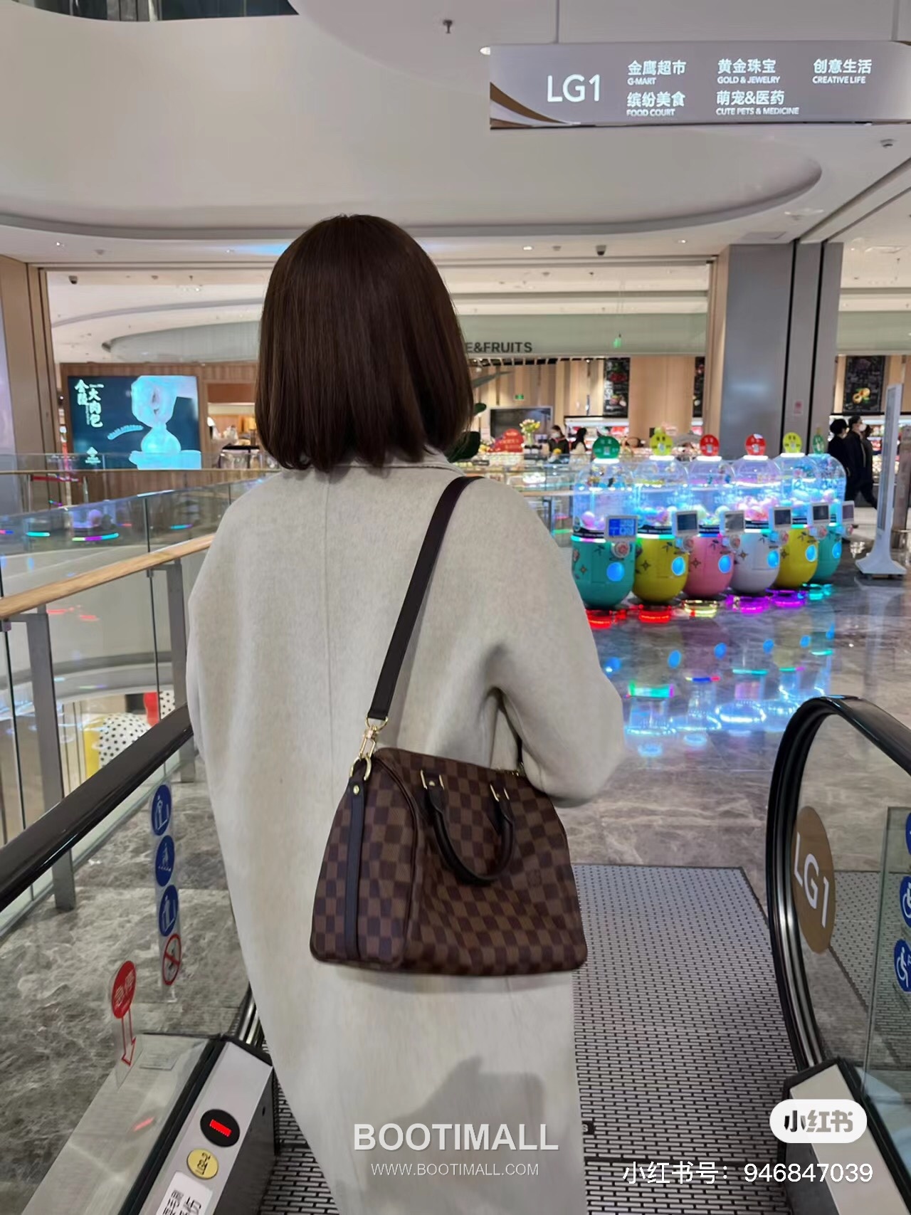 Louis Vuitton Speedy Bandouliere Damier Ebene Coated Canvas Brown Zip Wallet 루이비통 스피디 반둘리에 다미에 에벤 코팅 캔버스 브라운 지퍼 지갑 25cm 7