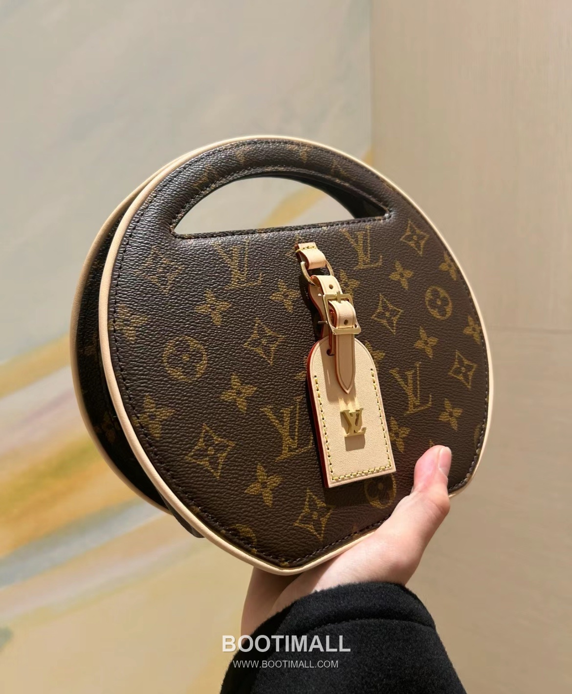Louis Vuitton Around Me Monogram LV Circle Coated Canvas Brown Card Holder 루이비통 어라운드 미 모노그램 LV 서클 코티드 캔버스 브라운 카드홀더 22.5cm 9