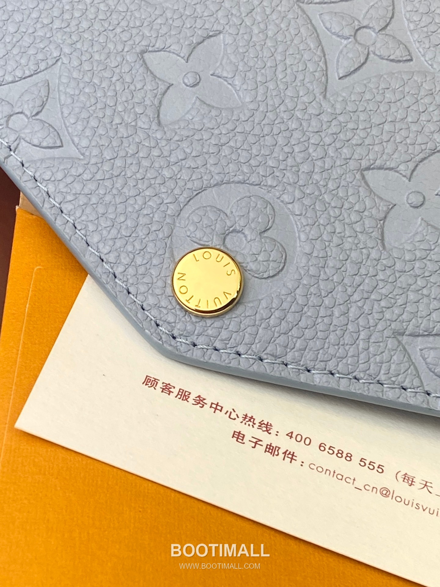 Louis Vuitton Sarah Monogram Empreinte Embossed Cowhide Haze Blue Long Wallet 루이비통 사라 모노그램 앙프렝뜨 M83443 엠보싱 소가죽 안개 블루 장지갑 19cm 8