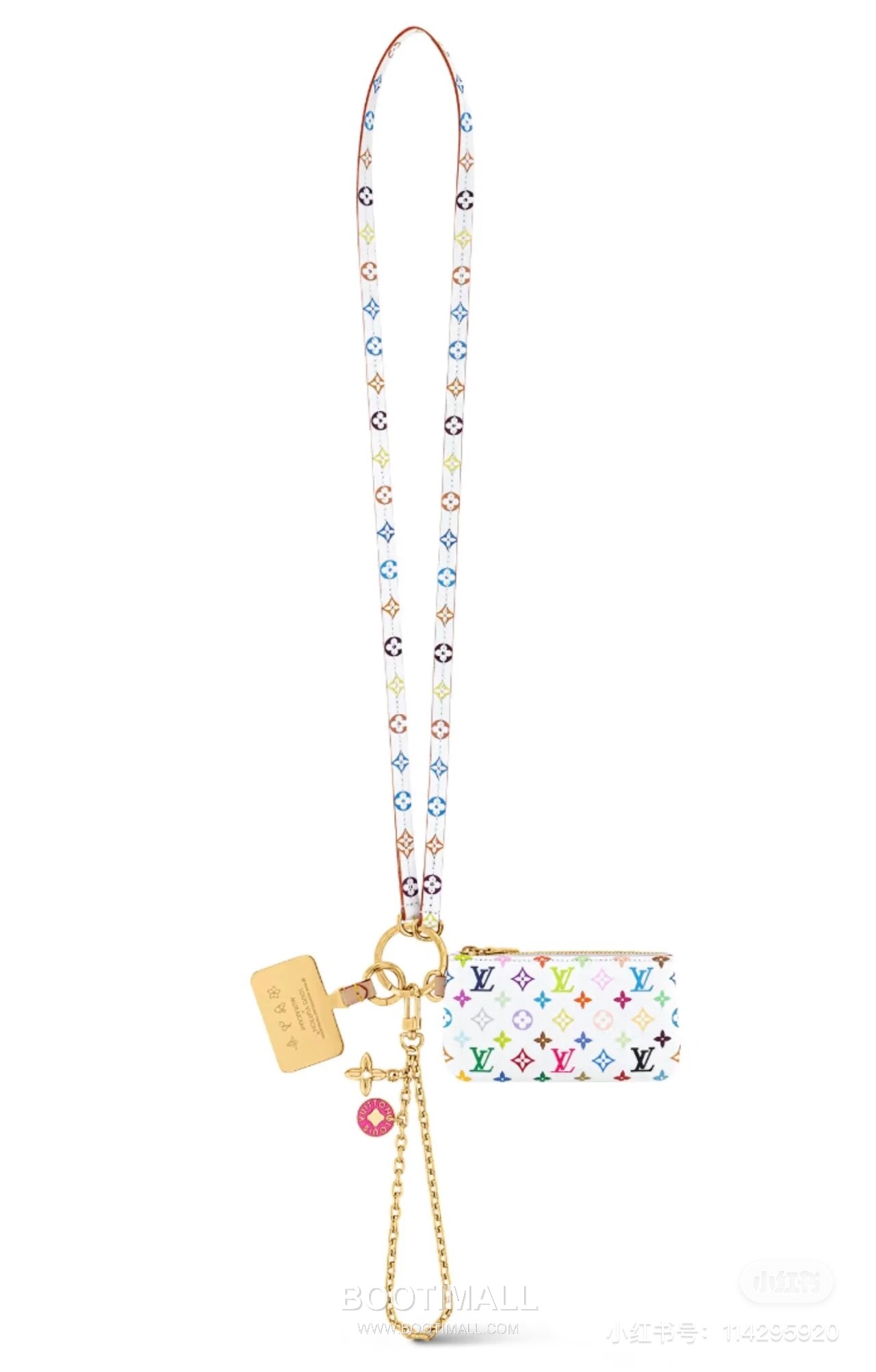 Louis Vuitton Monogram Rainbow Phone Case Coated Canvas Zip Wallet 루이비통 모노그램 레인보우 폰 케이스 코팅 캔버스 지퍼 지갑 12cm 1