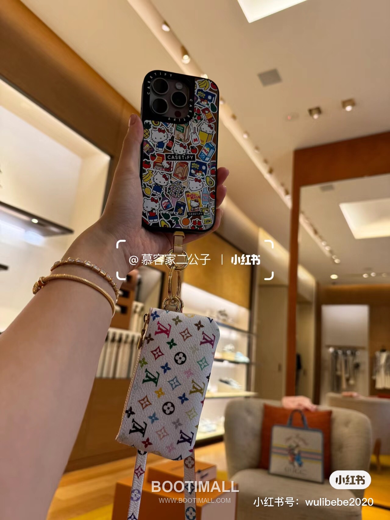 Louis Vuitton Monogram Rainbow Phone Case Coated Canvas Zip Wallet 루이비통 모노그램 레인보우 폰 케이스 코팅 캔버스 지퍼 지갑 12cm 7