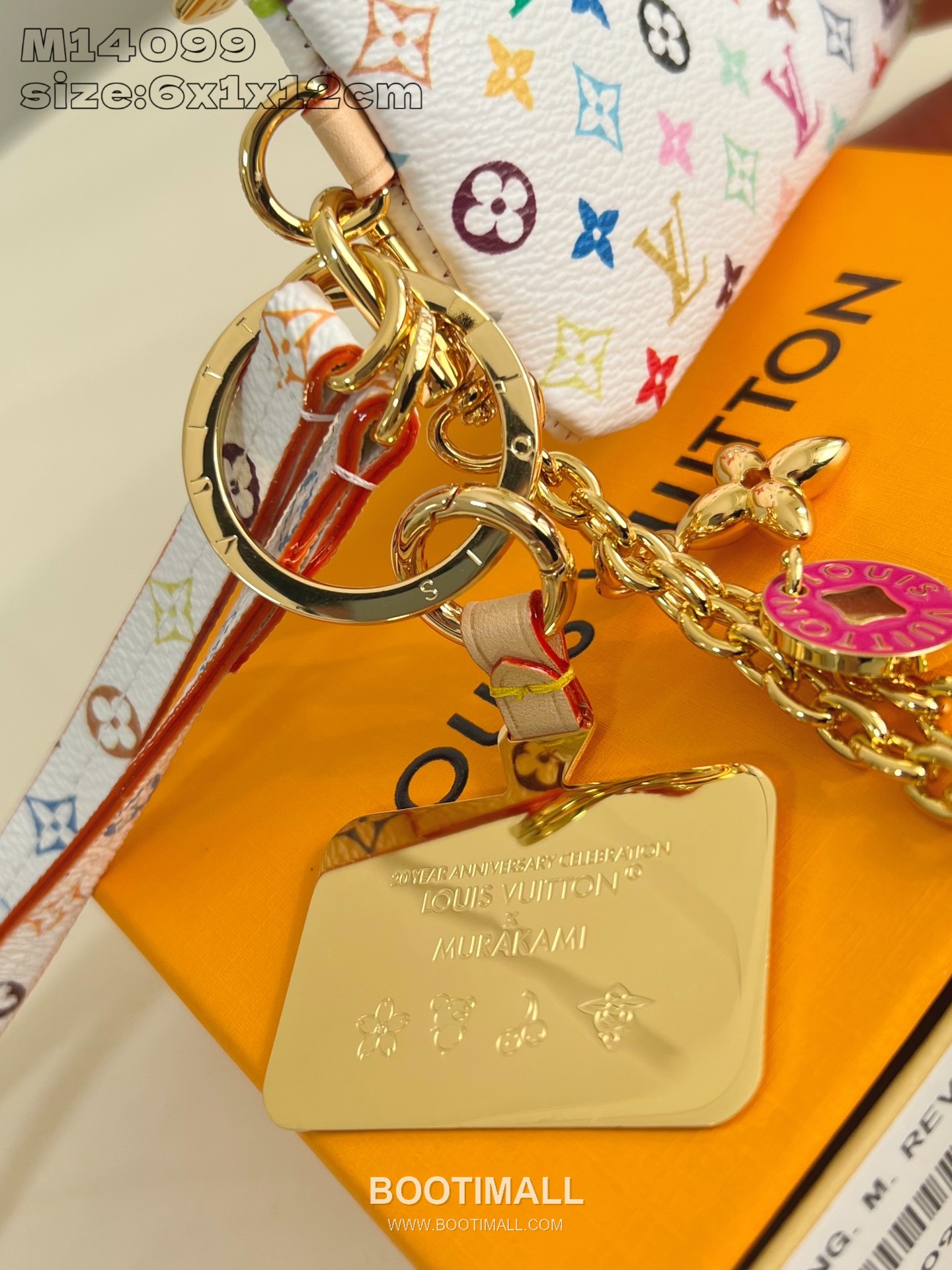 Louis Vuitton Monogram Rainbow Phone Case Coated Canvas Zip Wallet 루이비통 모노그램 레인보우 폰 케이스 코팅 캔버스 지퍼 지갑 12cm 12