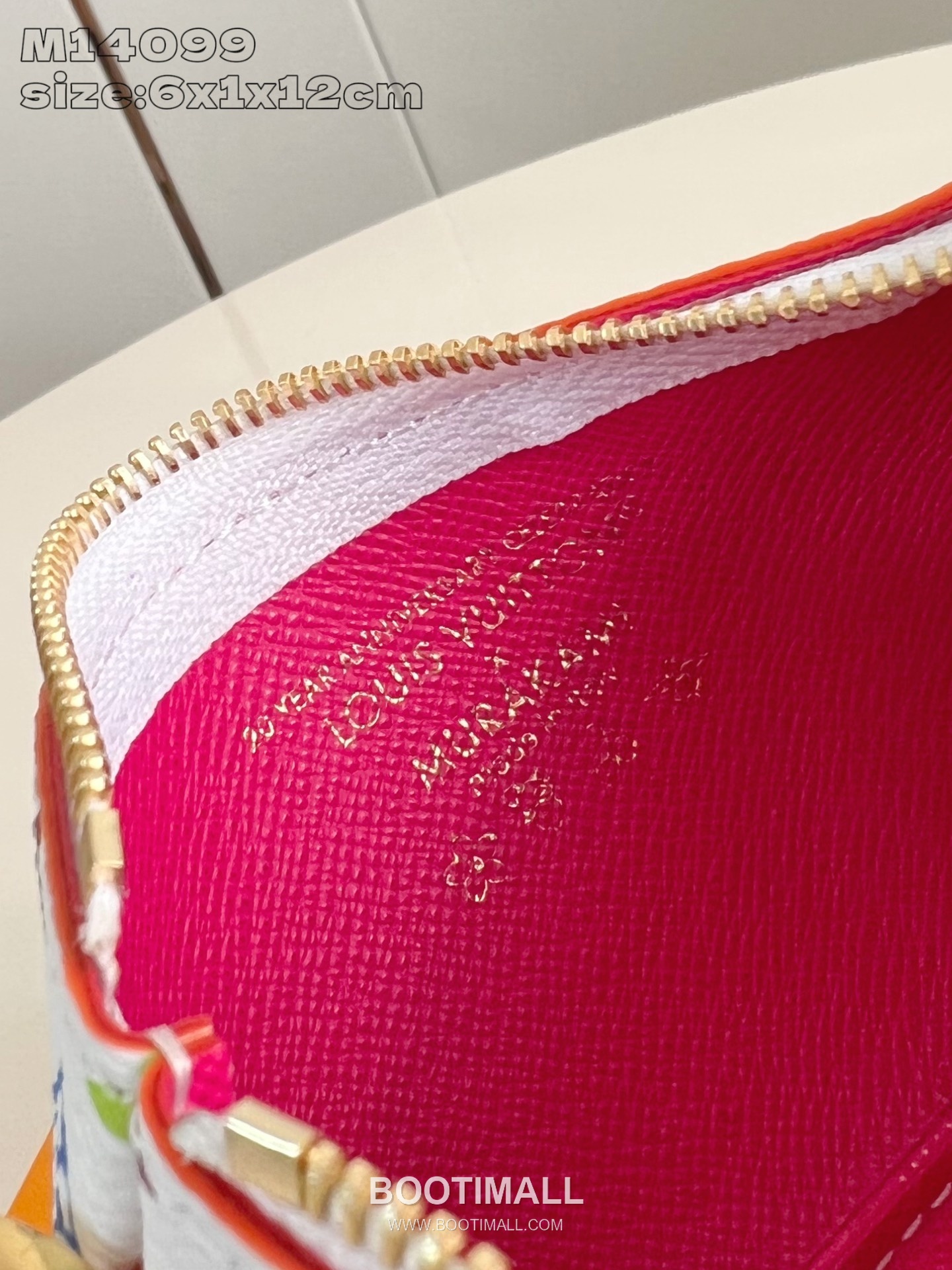 Louis Vuitton Monogram Rainbow Phone Case Coated Canvas Zip Wallet 루이비통 모노그램 레인보우 폰 케이스 코팅 캔버스 지퍼 지갑 12cm 18