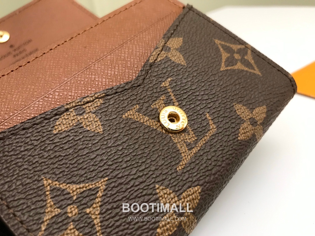 Louis Vuitton Enveloppe Carte de Visite Monogram Coated Canvas Brown Card Holder 루이비통 앙벨로프 카르트 드 비지트 모노그램 코팅 캔버스 브라운 카드홀더 11cm 6