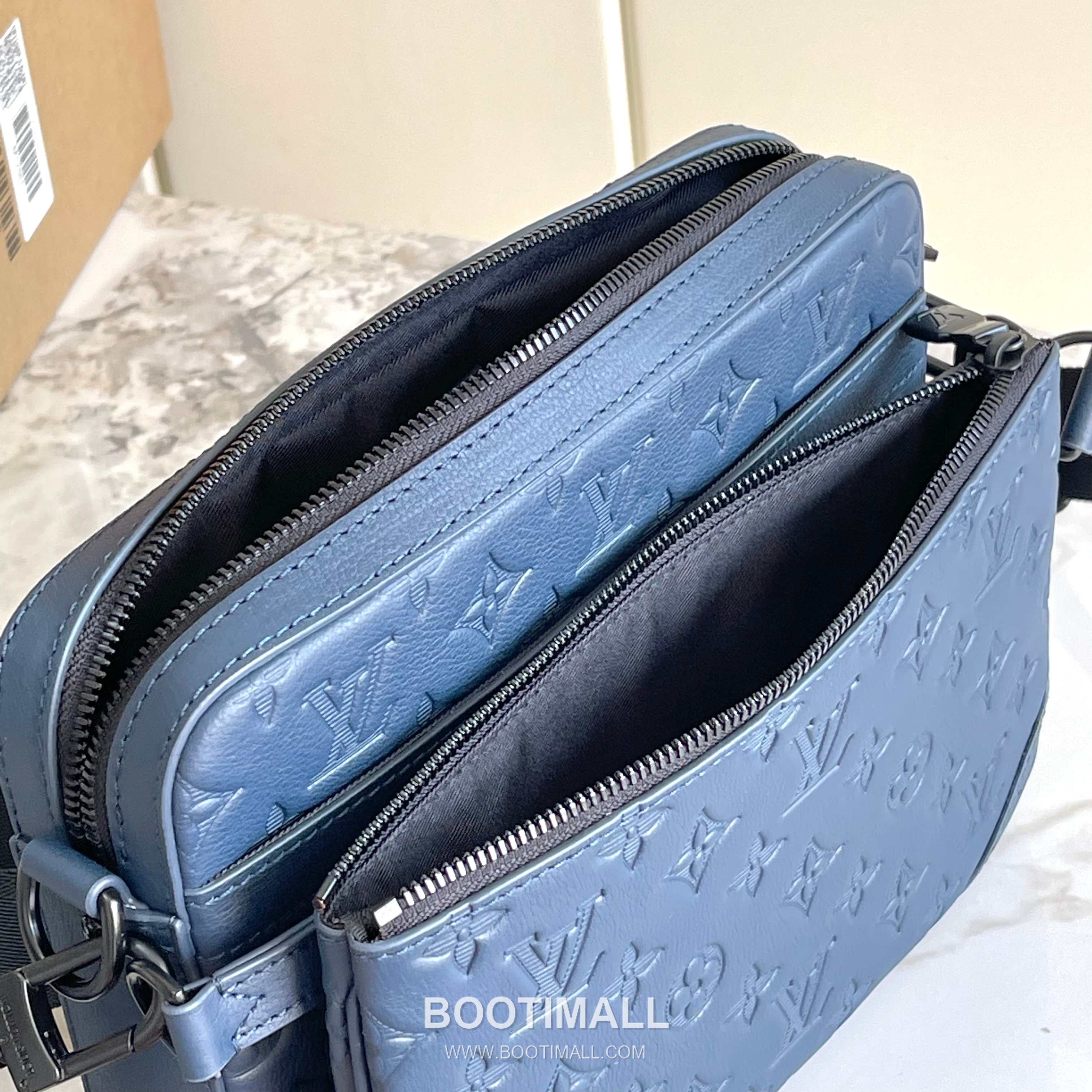 Louis Vuitton Trio Messenger Monogram Embossed Leather Bag M46604 루이비통 트리오 메신저 모노그램 엠보싱 레더 크로스백 25cm 8