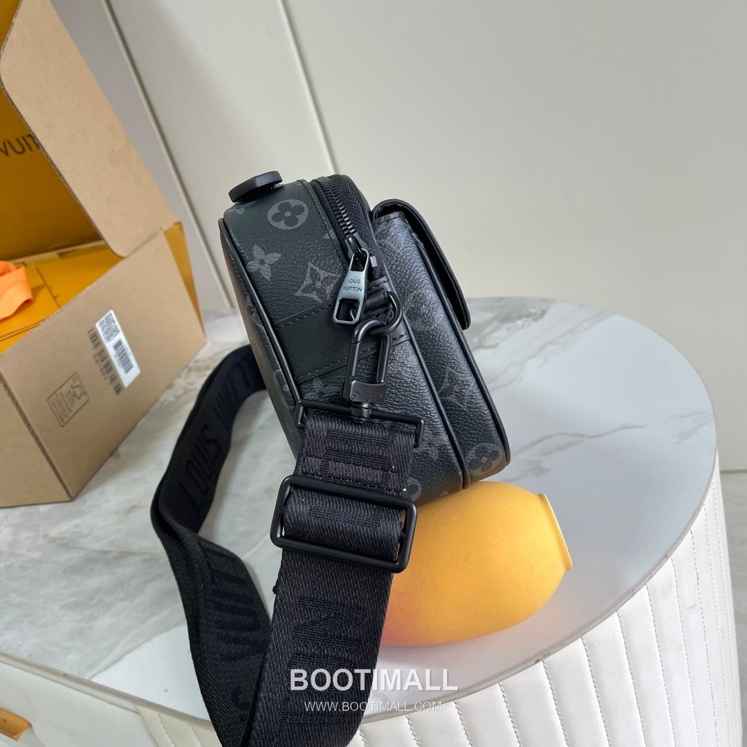 Louis Vuitton S Lock Messenger Monogram Macassar Canvas Bag M45806 루이비통 S 락 메신저 모노그램 마카사르 캔버스 크로스백 22cm 2