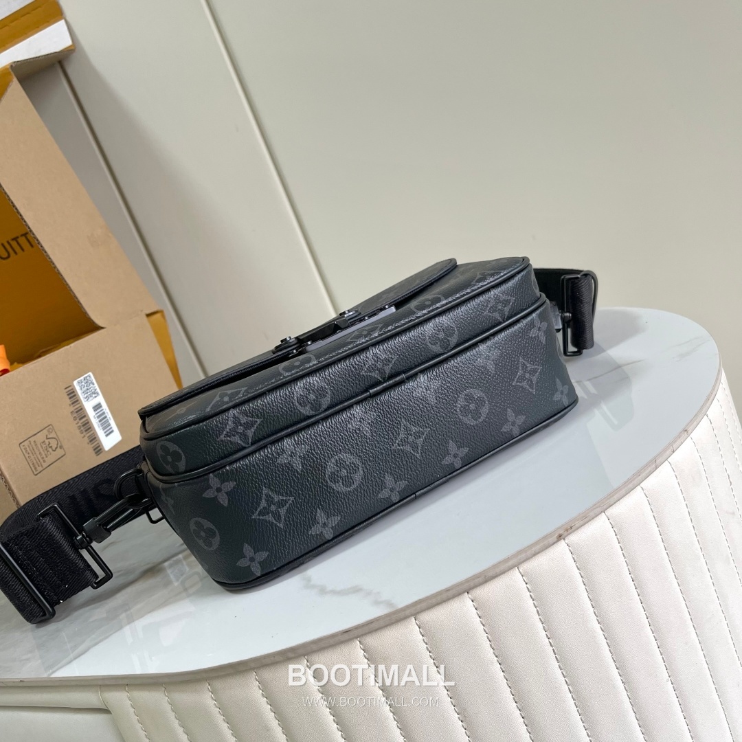 Louis Vuitton S Lock Messenger Monogram Macassar Canvas Bag M45806 루이비통 S 락 메신저 모노그램 마카사르 캔버스 크로스백 22cm 4