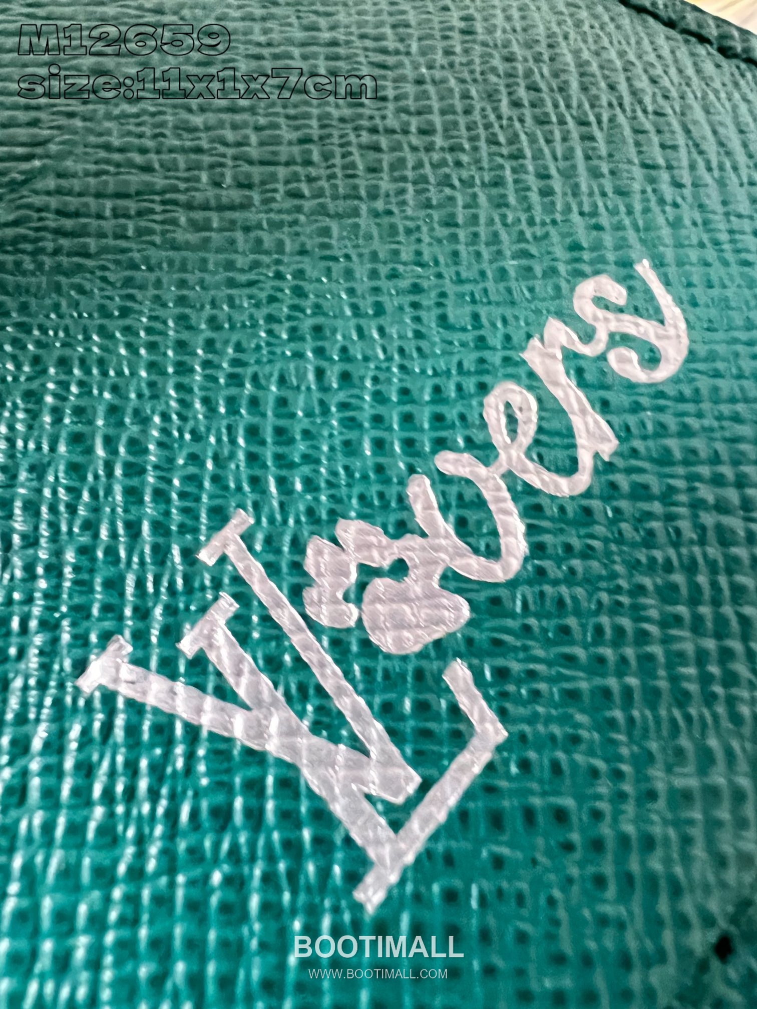 Louis Vuitton Monogram Heritage Damier Marque Pocket Coated Canvas Green Card Holder 루이비통 모노그램 헤리티지 다미에 마르크 포켓 코팅 캔버스 그린 카드홀더 11.1cm 8