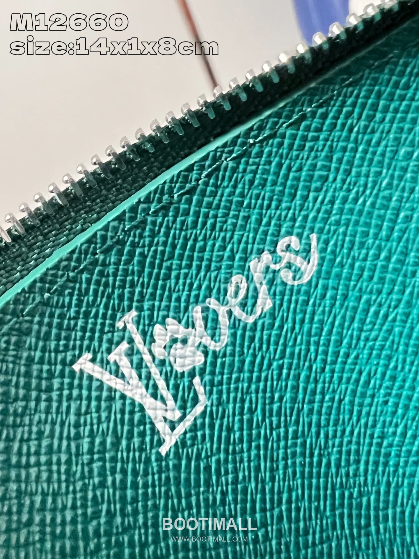 Louis Vuitton Pharrell Damier Monogram Marque Coated Canvas Green Card Holder 루이비통 파렐 다미에 모노그램 마르크 코팅 캔버스 그린 카드홀더 14.5cm 8