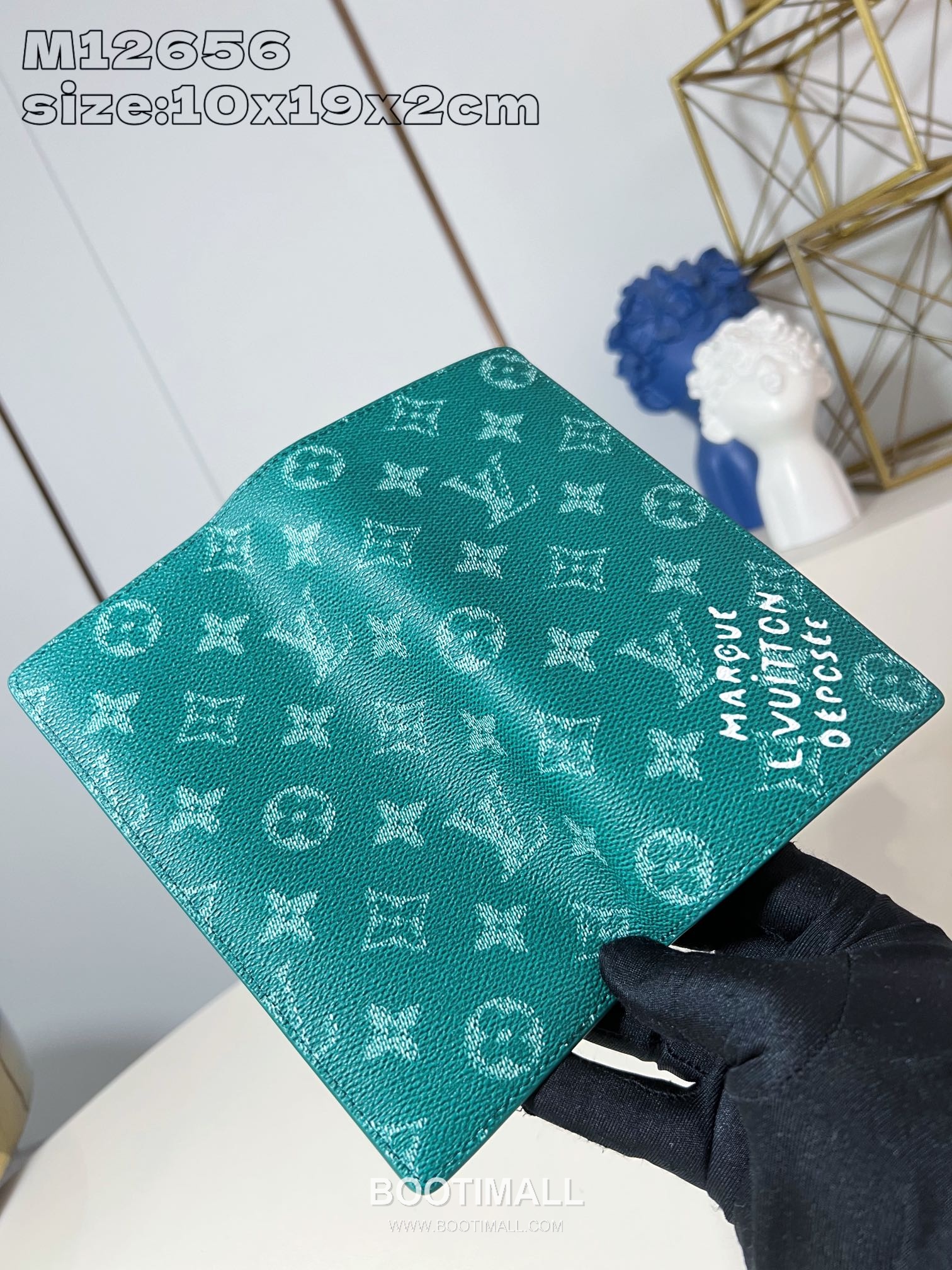 Louis Vuitton Brazza Monogram Heritage Coated Canvas Green Long Wallet 루이비통 브라짜 모노그램 헤리티지 M12656 코팅 캔버스 그린 장지갑 19cm 5