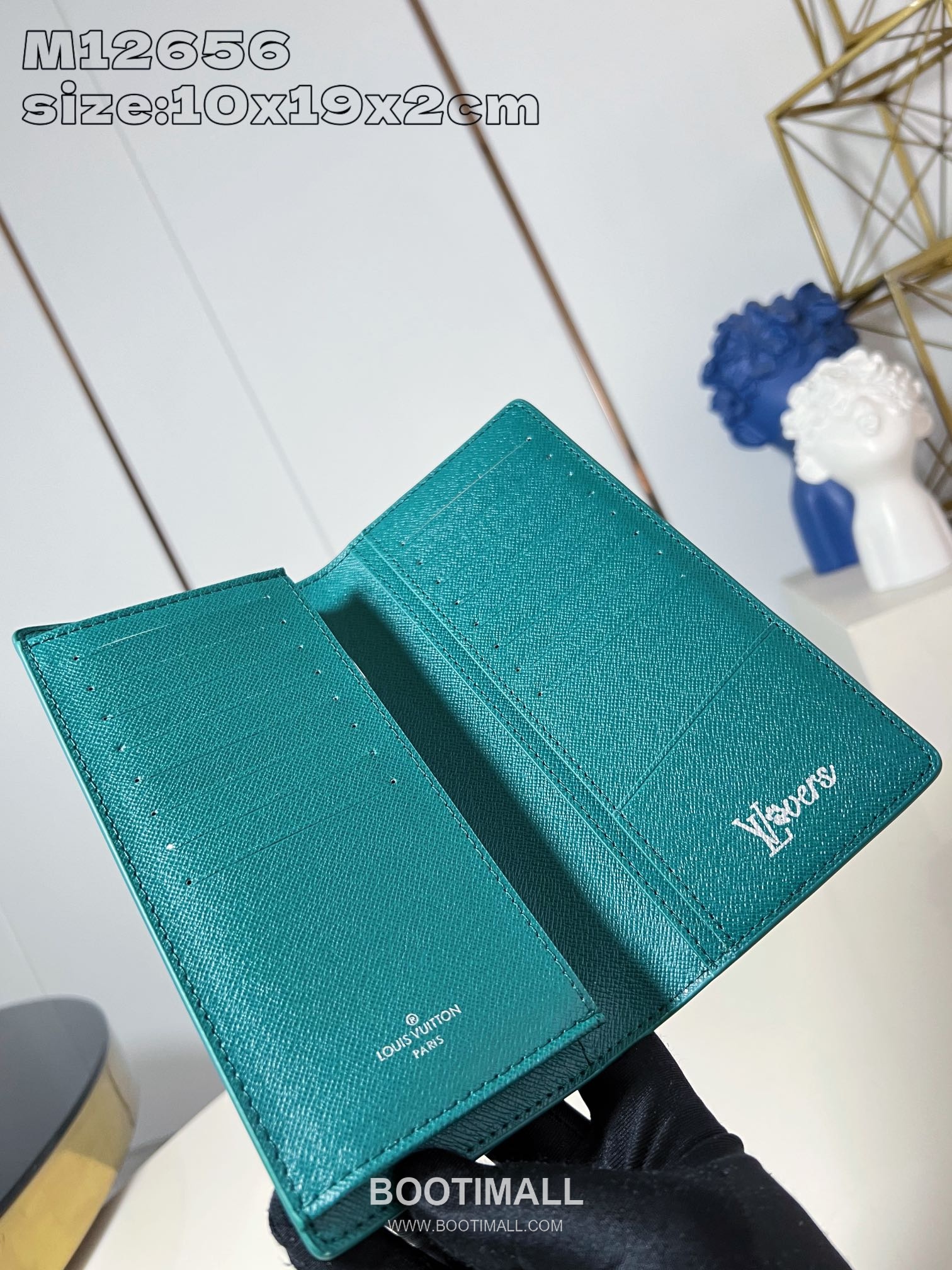 Louis Vuitton Brazza Monogram Heritage Coated Canvas Green Long Wallet 루이비통 브라짜 모노그램 헤리티지 M12656 코팅 캔버스 그린 장지갑 19cm 6