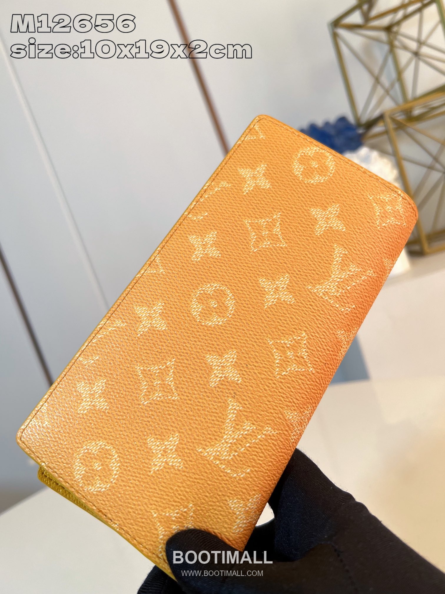 Louis Vuitton Brazza Monogram Heritage Coated Canvas Yellow Long Wallet 루이비통 브라짜 모노그램 헤리티지 M12656 코팅 캔버스 옐로우 장지갑 19cm 4