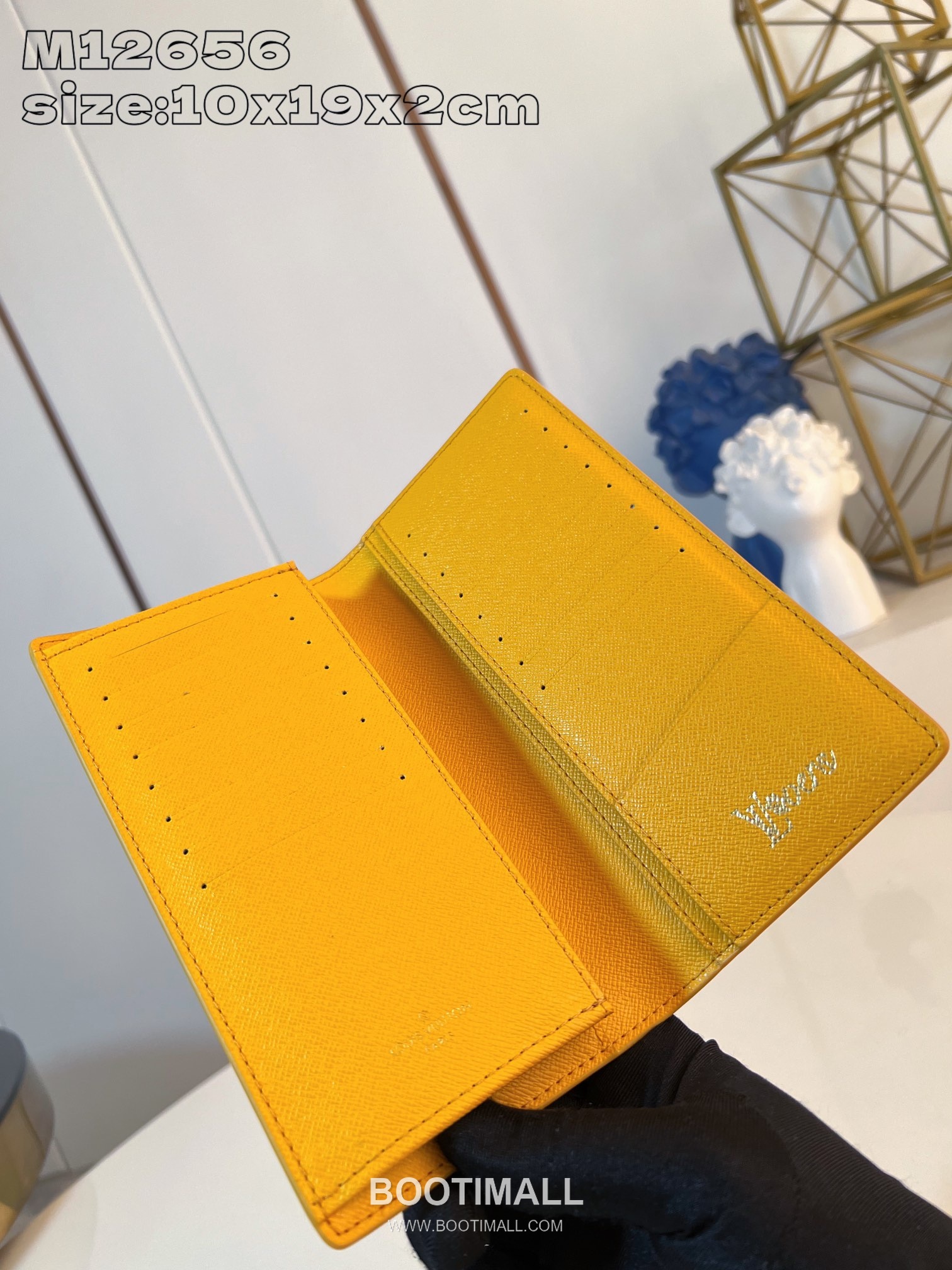 Louis Vuitton Brazza Monogram Heritage Coated Canvas Yellow Long Wallet 루이비통 브라짜 모노그램 헤리티지 M12656 코팅 캔버스 옐로우 장지갑 19cm 6