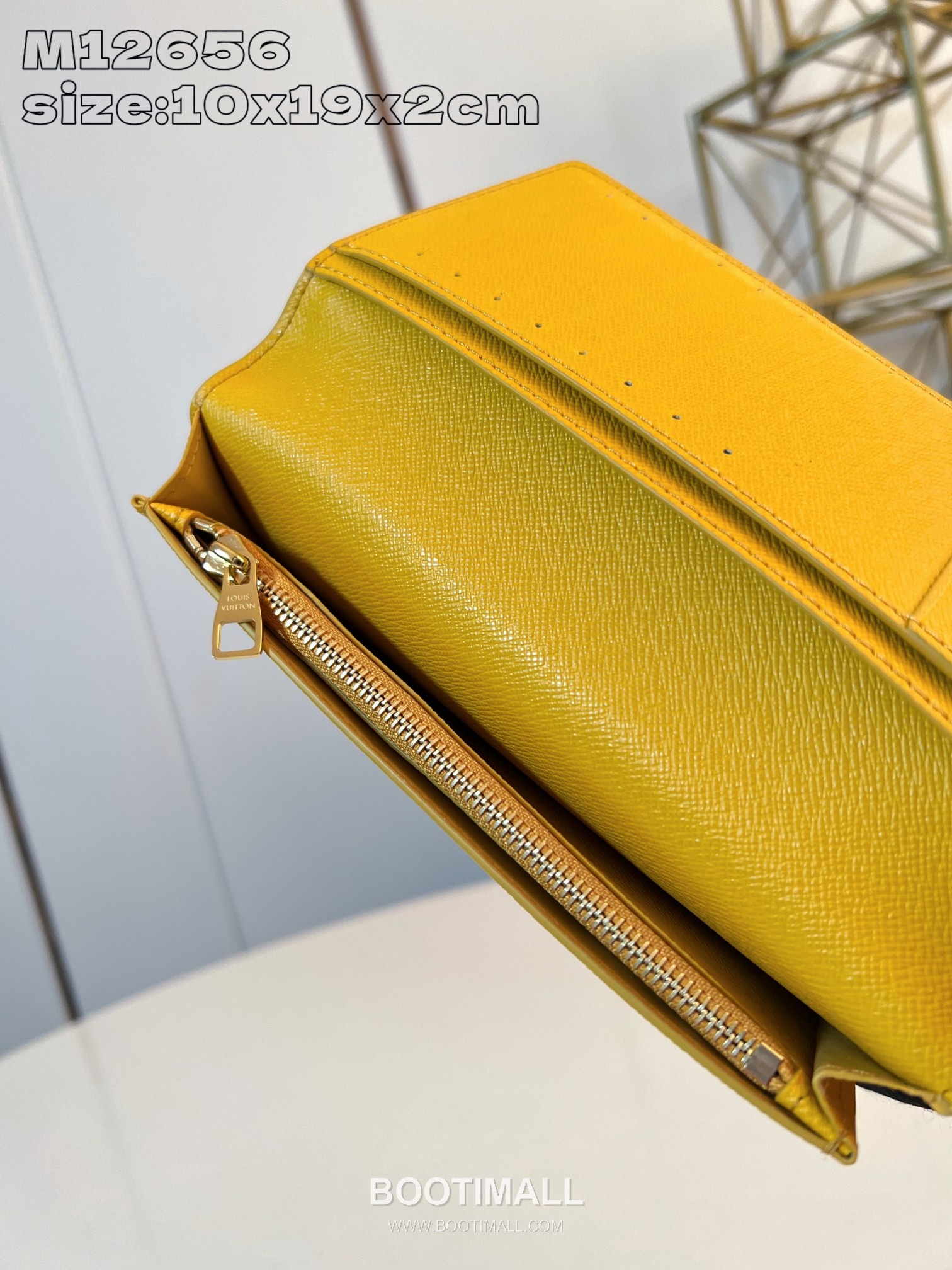 Louis Vuitton Brazza Monogram Heritage Coated Canvas Yellow Long Wallet 루이비통 브라짜 모노그램 헤리티지 M12656 코팅 캔버스 옐로우 장지갑 19cm 9