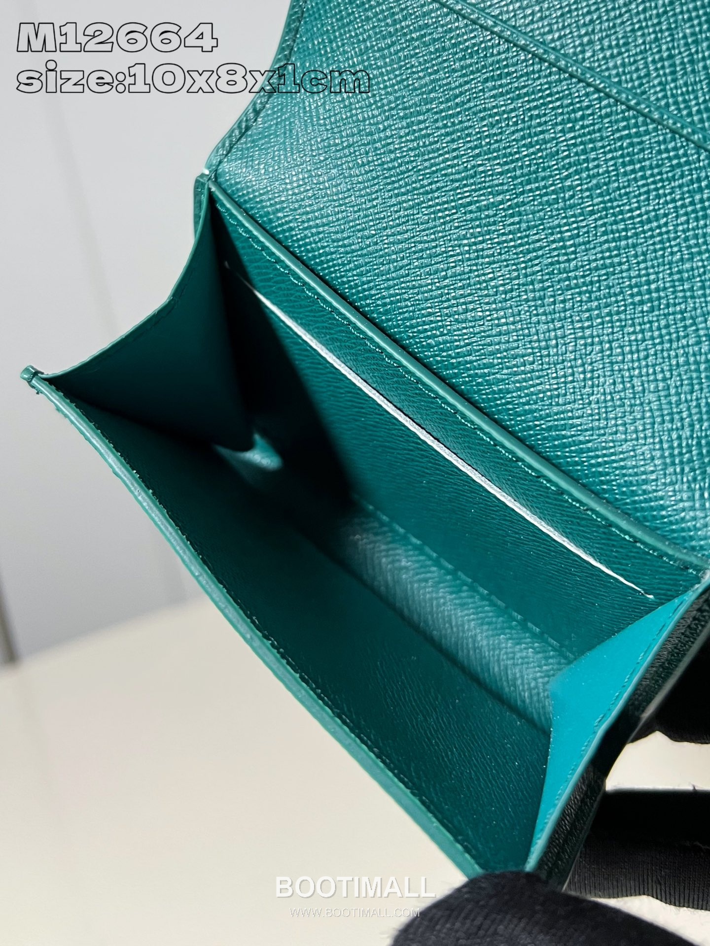 Louis Vuitton Monogram Heritage Marque Coated Canvas Green Card Holder 루이비통 모노그램 헤리티지 마르크 코팅 캔버스 그린 카드홀더 10.5cm 8