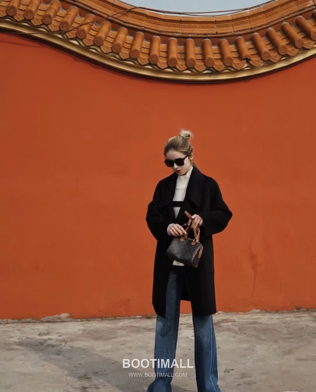 Celine Triomphe 113772 Calfskin Boston Bag 셀린느 113772 카프스킨 보스턴백 20cm 4