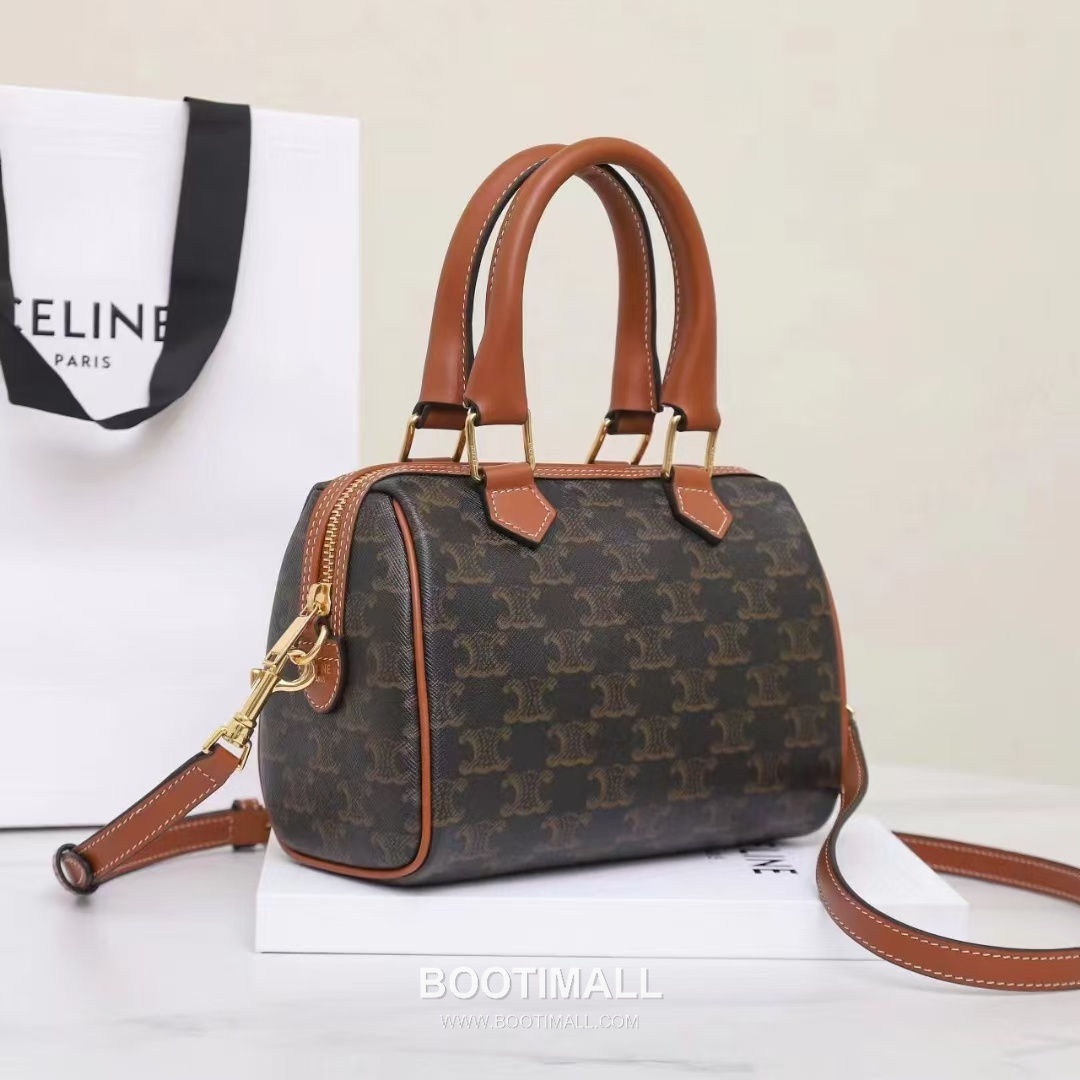 Celine Triomphe 113772 Calfskin Boston Bag 셀린느 113772 카프스킨 보스턴백 20cm 10