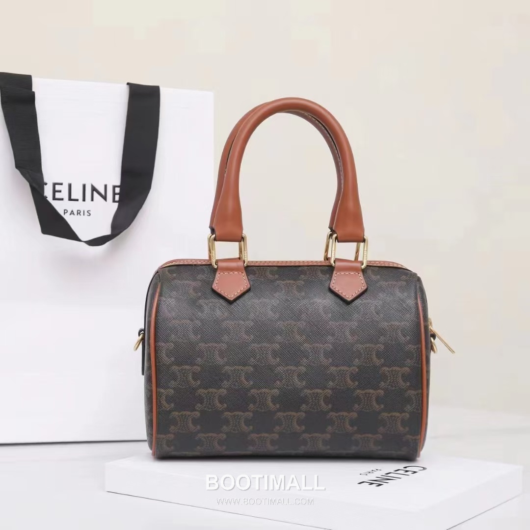 Celine Triomphe 113772 Calfskin Boston Bag 셀린느 113772 카프스킨 보스턴백 20cm 12