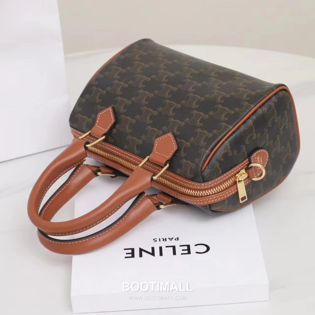 Celine Triomphe 113772 Calfskin Boston Bag 셀린느 113772 카프스킨 보스턴백 20cm 14