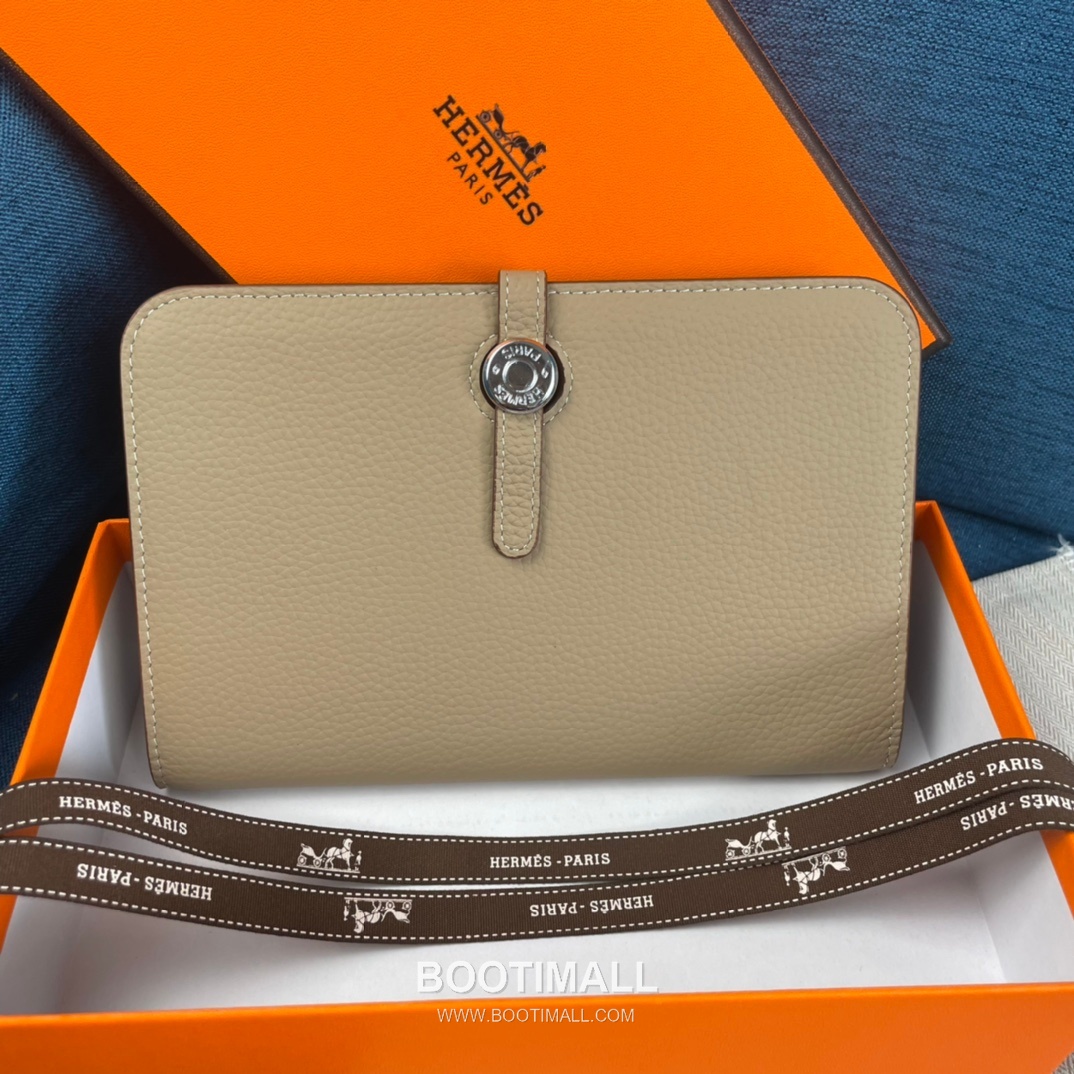 Hermès Dogon Duo Togo Leather Long Wallet 에르메스 도곤 듀오 토고 가죽 장지갑 20.1cm 1