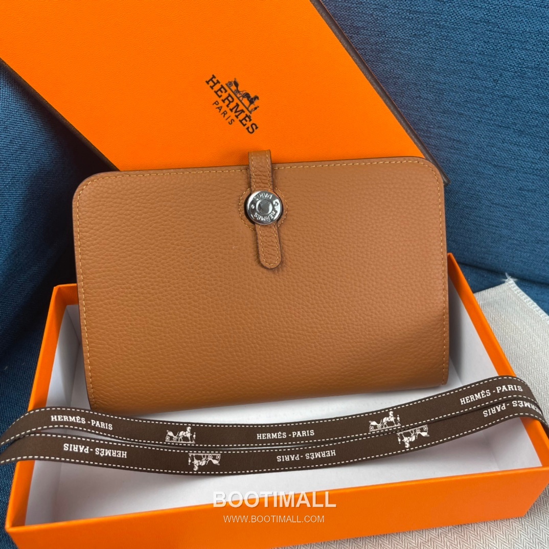 Hermès Dogon Duo Togo Leather Long Wallet 에르메스 도곤 듀오 토고 가죽 장지갑 20.1cm 1