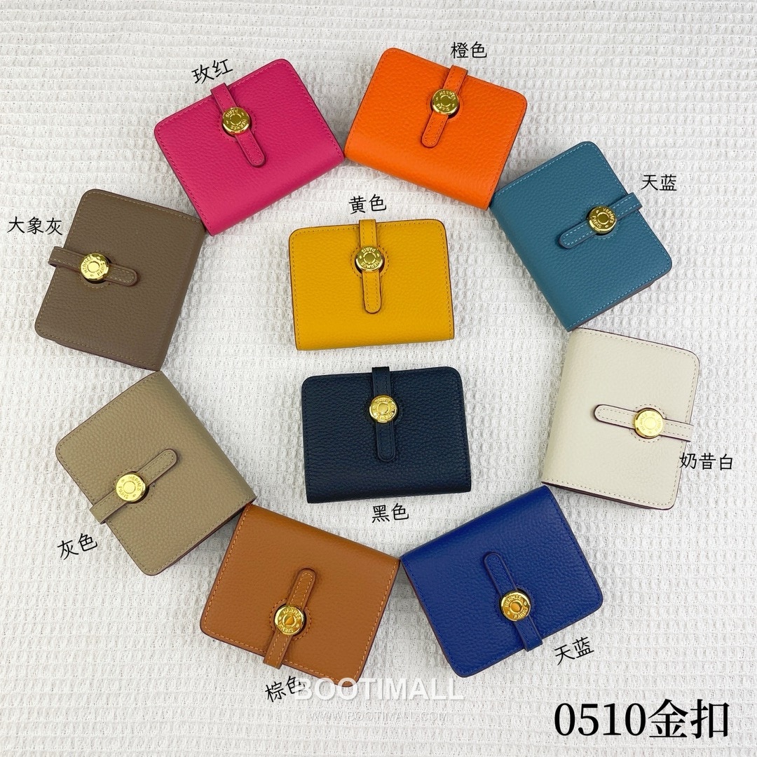 Hermès Togo Leather Card Holder 0510 에르메스 토고 가죽 카드지갑 11cm 7