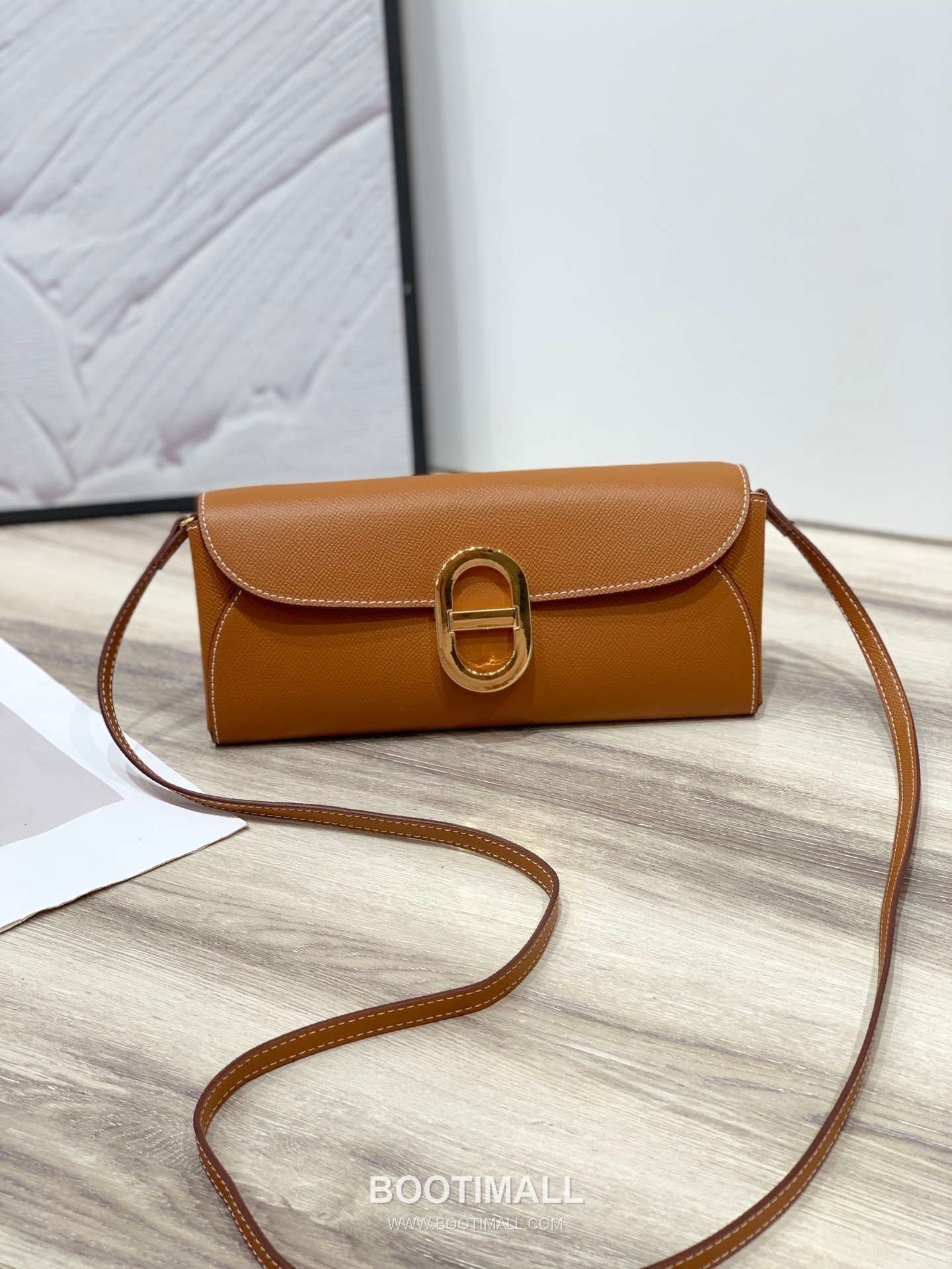 Hermès Maillon To Go Epsom Leather Wallet on Strap 961 에르메스 마이용 투 고 엡송 가죽 스트랩 장지갑 24cm 1